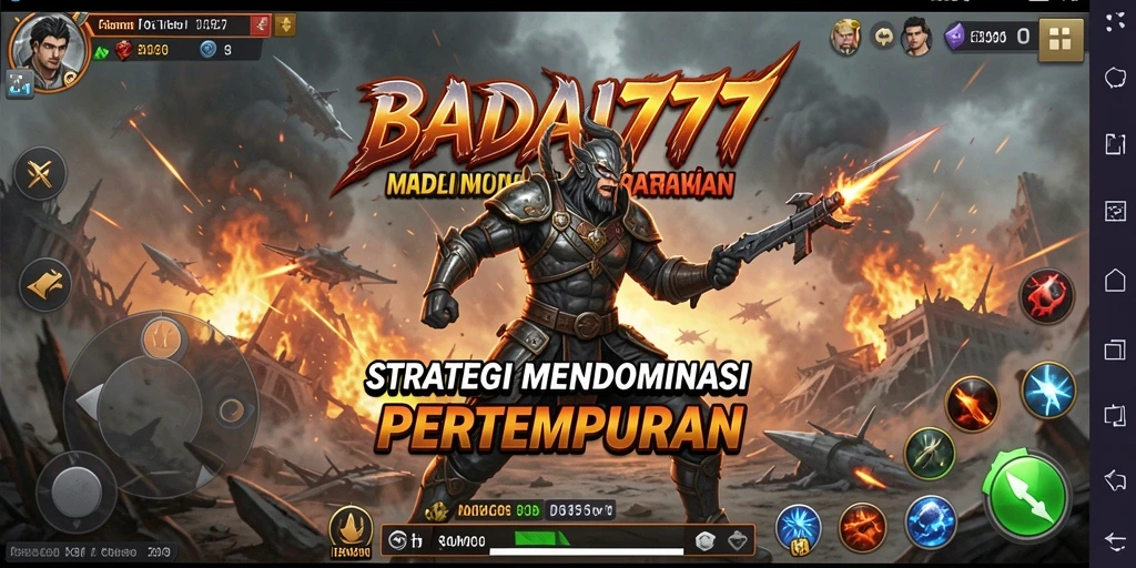 Tangkapan layar gameplay BADAI777 yang mendebarkan dan strategis.