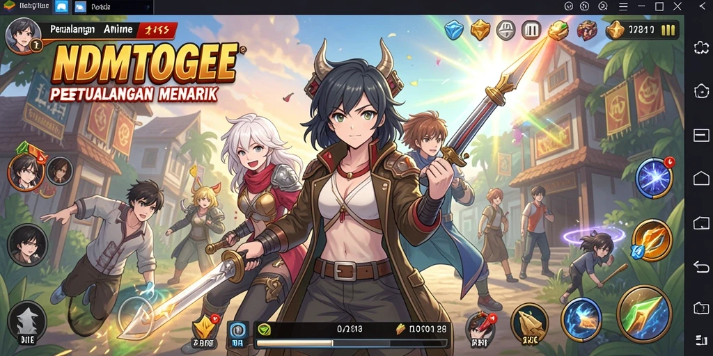 Tampilan gameplay NDMTOGEL yang memukau dan penuh aksi.