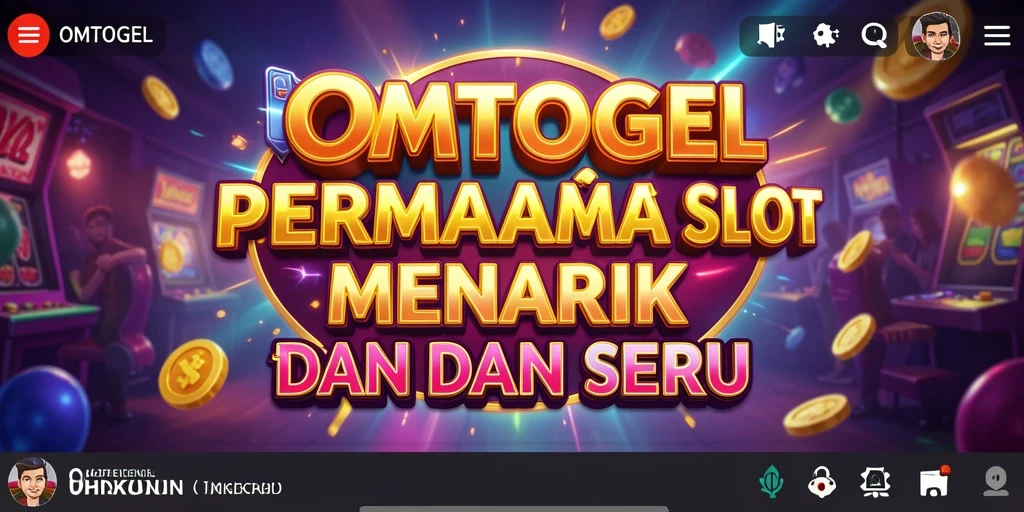 Tampilan gameplay OMTOGEL yang menarik dan colorful.