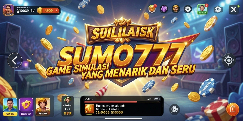 Tampilan gameplay SUMO777 yang imersif dan menarik.
