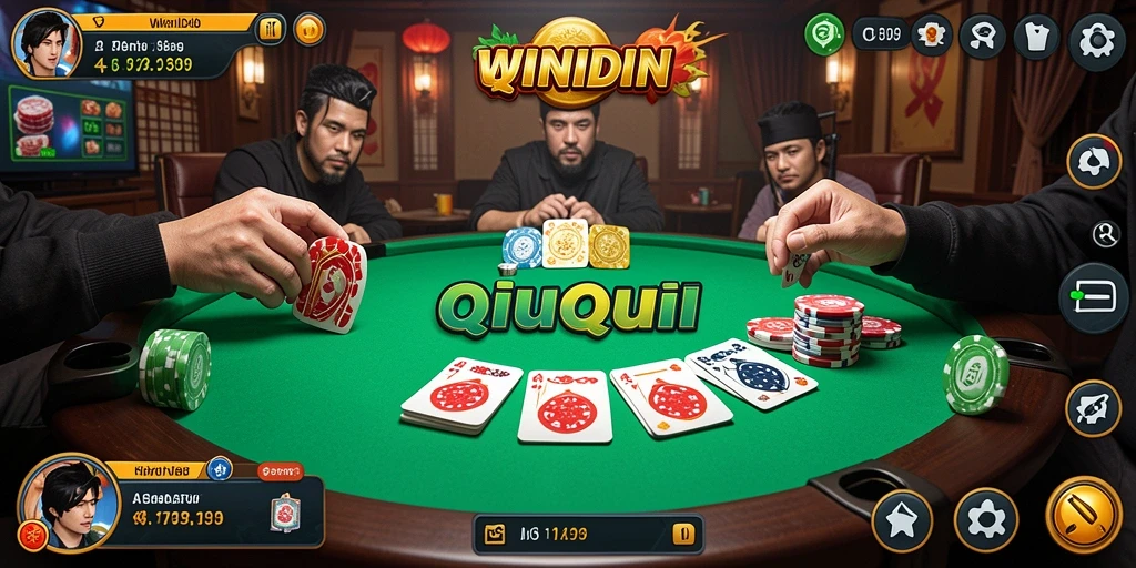 Tampilan gameplay WINIDN yang terampil dan menarik.